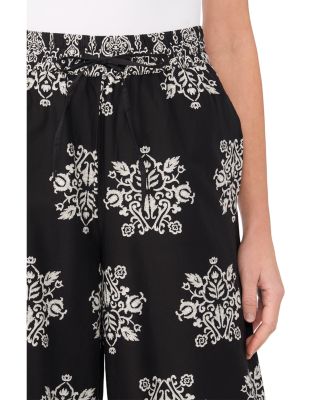 Wide Leg Pull On Pants