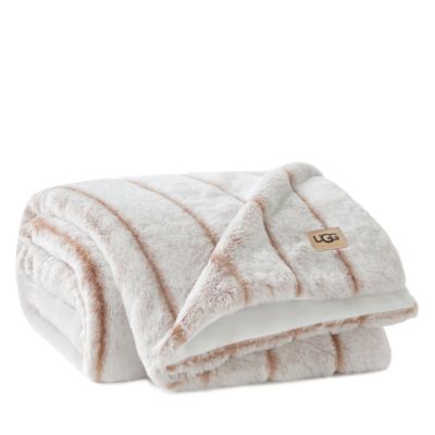 Stasia Ribbed Plush Throw Blanket