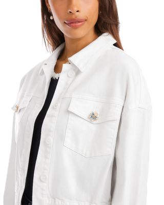 Novelty Button Jean Jacket