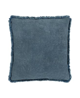 Washed Cotton Velvet Decorative Pillow