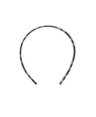 Check Acetate Headband