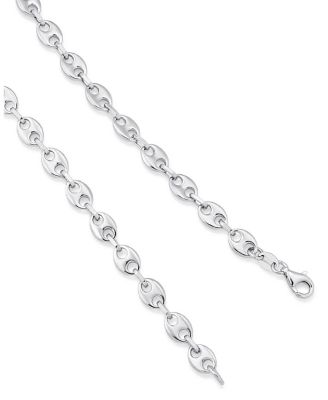 Sterling Silver Take Me There Petite Mariner Necklace