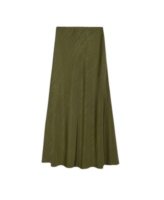  Flared Midi Skirt