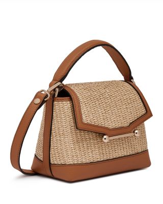 Small Woven Raffia Crossbody Bag