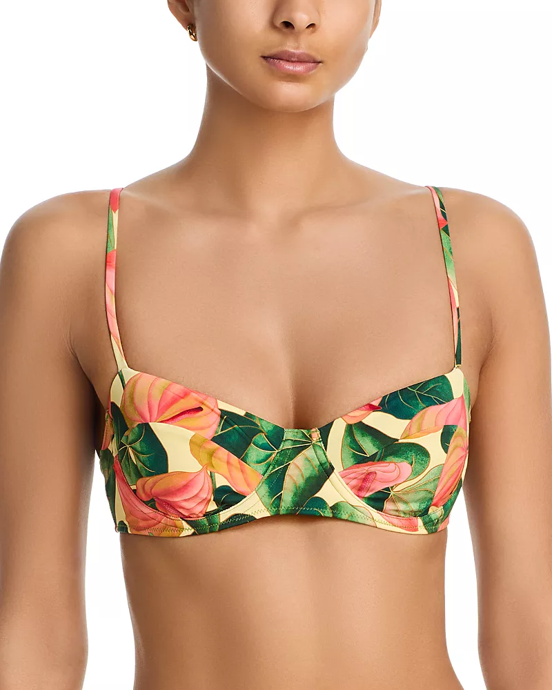 Farm Rio Anturium Underwire Bikini Top