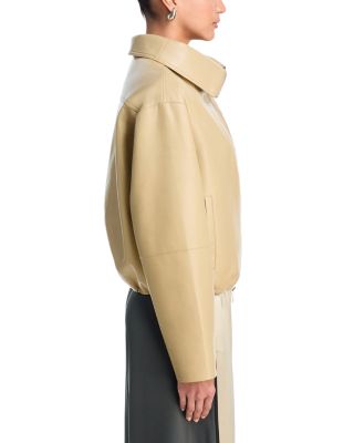 Alonza Boxy Fit Funnel Neck Jacket