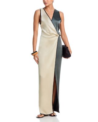 Perach Color Blocked Dress