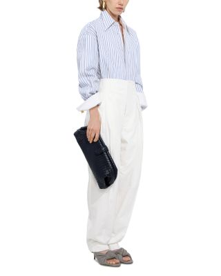 Lauren 1979 Intrecciato Leather Clutch