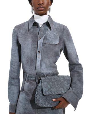 Giorno Intrecciato Suede Leather Dustbag