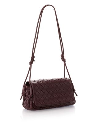 Notturno Intrecciato Leather Pouch