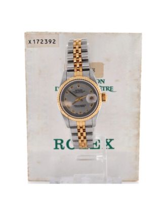  Oyster Perpetual Datejust Automatic Watch in Stainless Steel and Gold 26mm