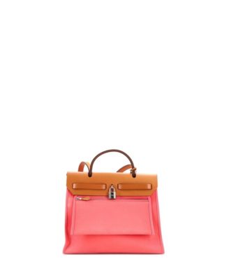 31 Herbag Zip Leather and Toile