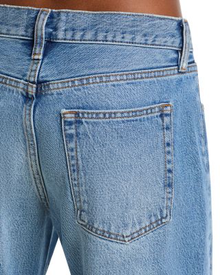 The Lowkey Low Rise Straight Leg Jeans in Static