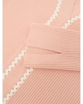 Lauri Craft Stitch Trim Top