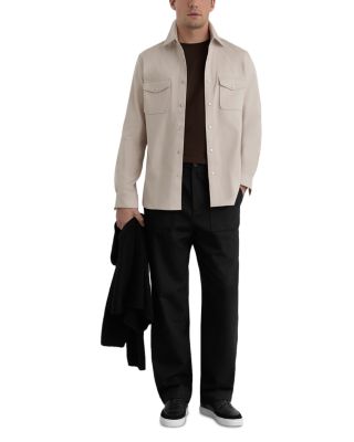 McRae Long Sleeve Twill Overshirt