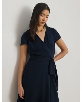 Belted Georgette Dress