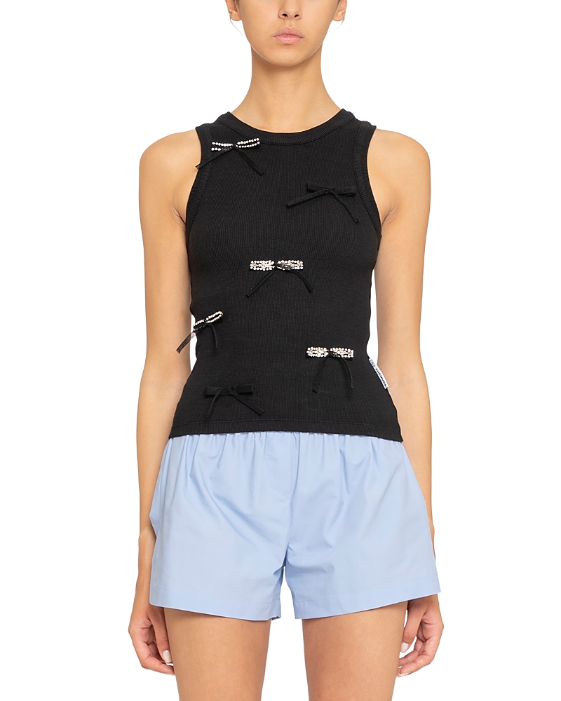 DES_PHEMMES Bow Tank Top