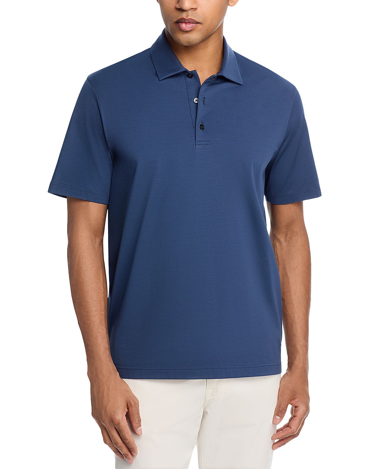 Herno Cotton Stretch Short Sleeve Polo