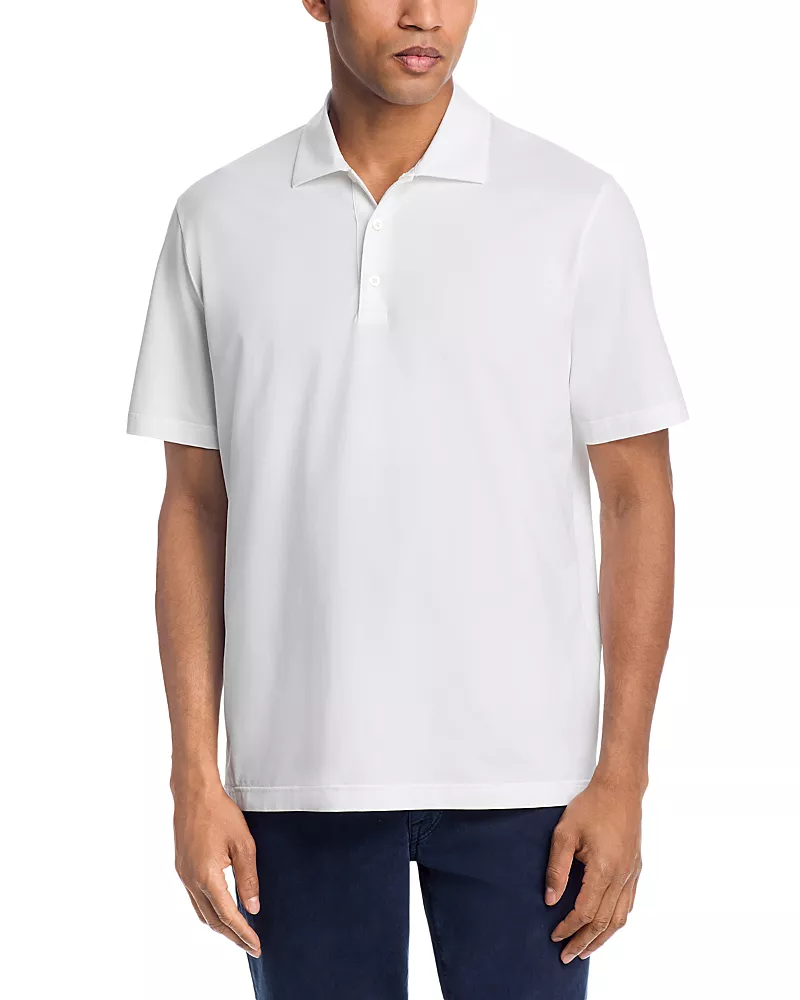 Herno Cotton Stretch Short Sleeve Polo