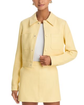 The Small Leather Jacket & The Leather Mini Skirt