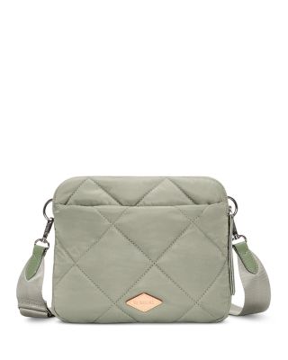 Madison Small Quilted Nylon Crossbody Bag