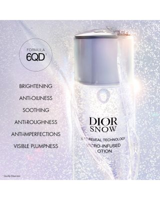 Dior Snow Micro Infused Lotion for Face & Neck 6 oz.