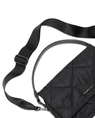 Madison Small Quilted Nylon Crossbody Bag