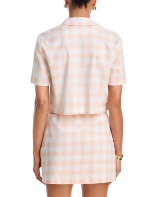 Aspen Cropped Shirt & Mini Skirt 