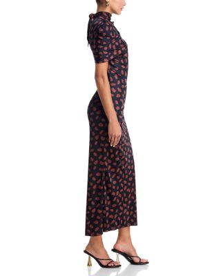 Serene Safari Ankle Dress