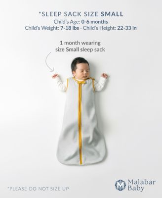  TOG 0.6 Sleep Sack - GOTS Certified Organic Cotton, Baby