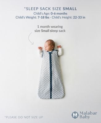  TOG 0.6 Sleep Sack - GOTS Certified Organic Cotton, Baby