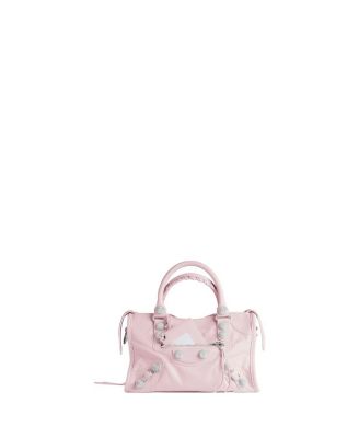 Le City Bag Small Giant Studs With Rhinestones