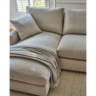 Bowery 2-Piece Fabric Sectional - Exclusive