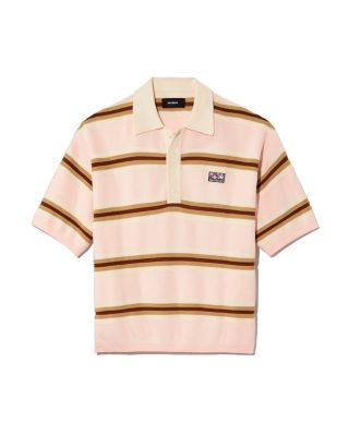 Knit Striped Polo