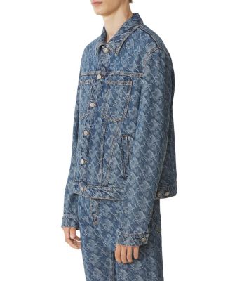 Lunar Year Jacquard Denim Jacket