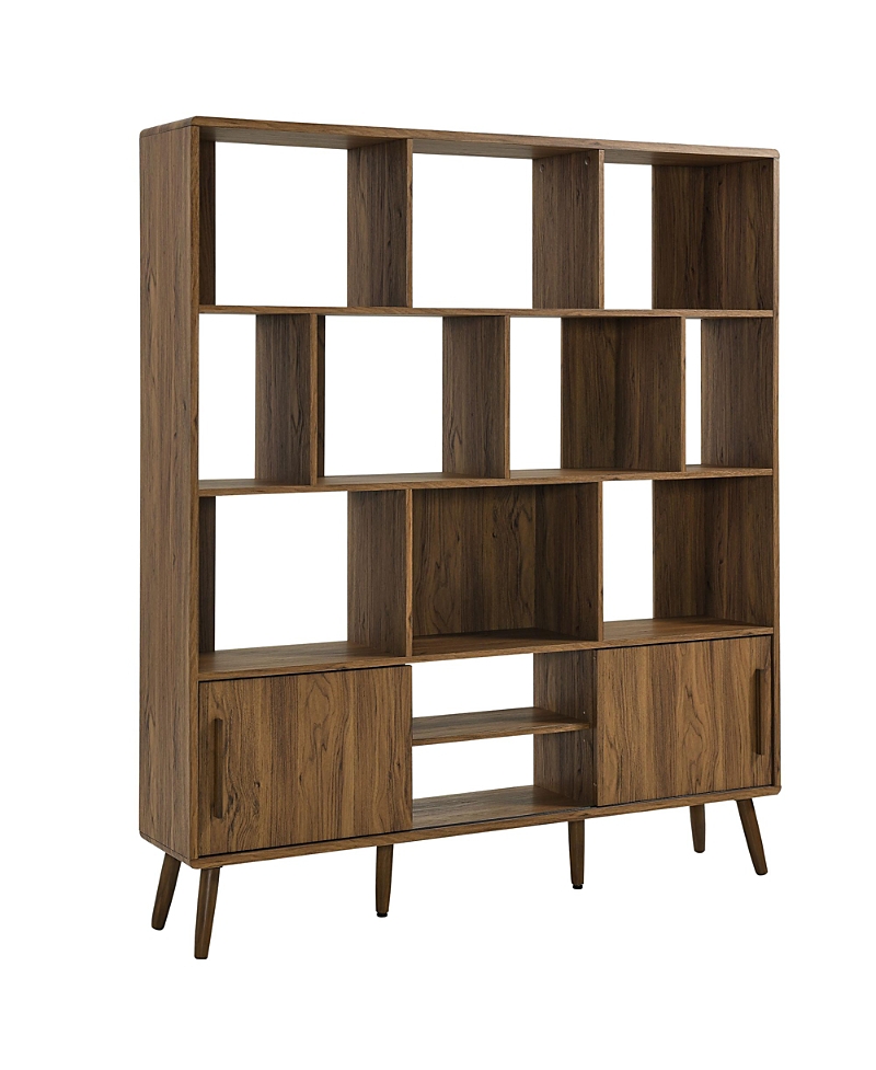 Modway Transmit 59 Bookcase with Sliding Doors