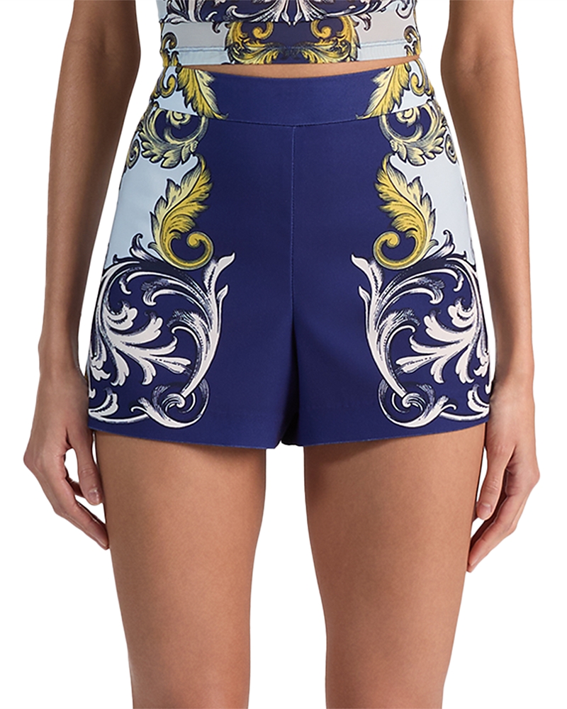 Alice and Olivia Hera High Rise Shorts