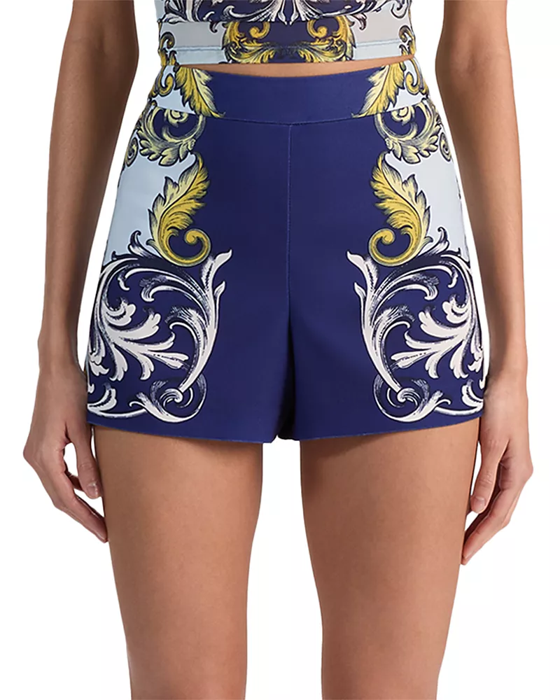 Alice and Olivia Hera High Rise Shorts