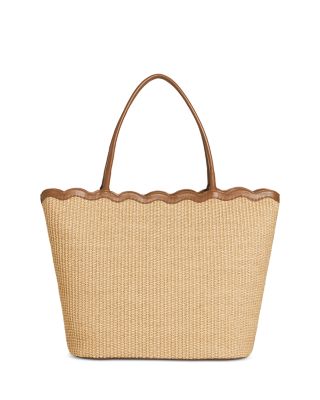 Isabella Large Raffia Tote Bag