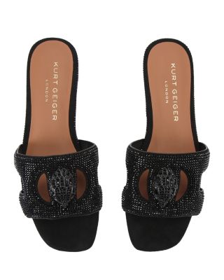 Women's Eagle Cutout Flat Sandals