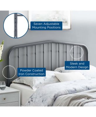 Lennon Metal Headboard, Queen