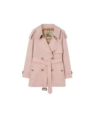 Short Tropical Gabardine Fitzrovia Trench Coat