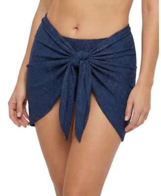  Liv Shimmer Cover-Up Swim Sarong