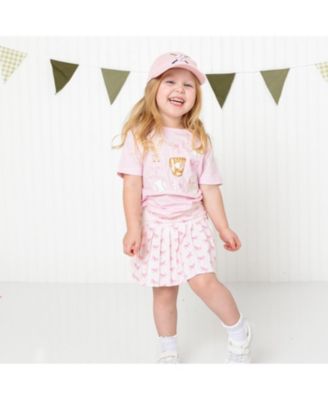 Girls' Batter Up Patch Baseball Hat- Little Kid, Big Kid