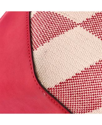 40 Cabas H en Biais Tote Canvas with Leather