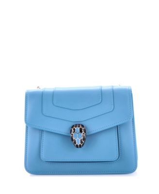  Small Serpenti Forever Square Shoulder Bag Leather