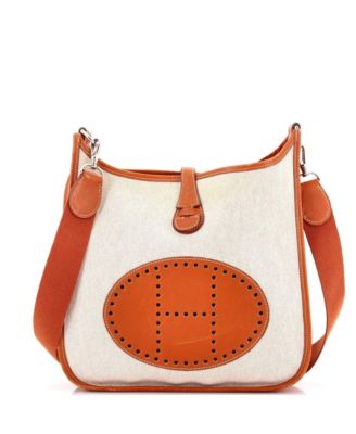 PM Evelyne Bag Gen III Toile and Leather