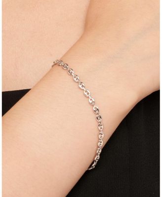 Sterling Silver Take Me There Petite Mariner Bracelet