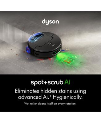 Spot+Scrub Ai Wet and Dry Robot Vacuum | Matched Black/Blue
