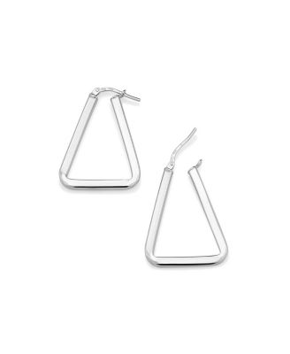 Sterling Silver Trinity Hoops